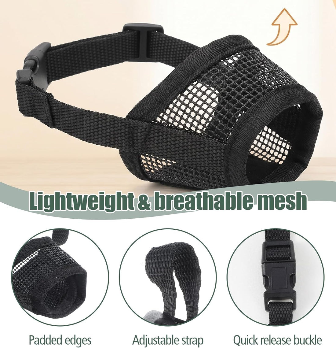 1 Pcs Muzzle for Shih Tzu for Grooming