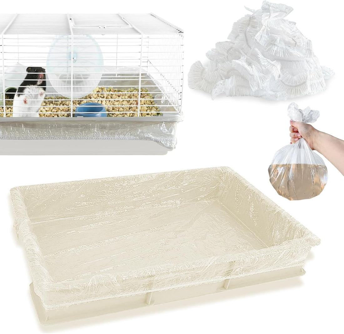 Disposable 50 pcs Small Animal Cage Liners