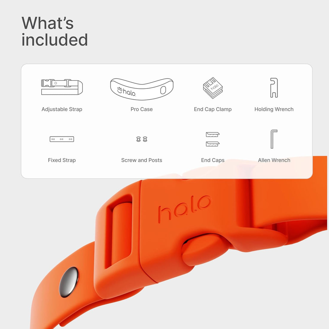 Halo Collar 5 Pro Case + Strap Kit
