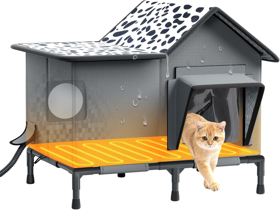 Heated Cat House for Outside