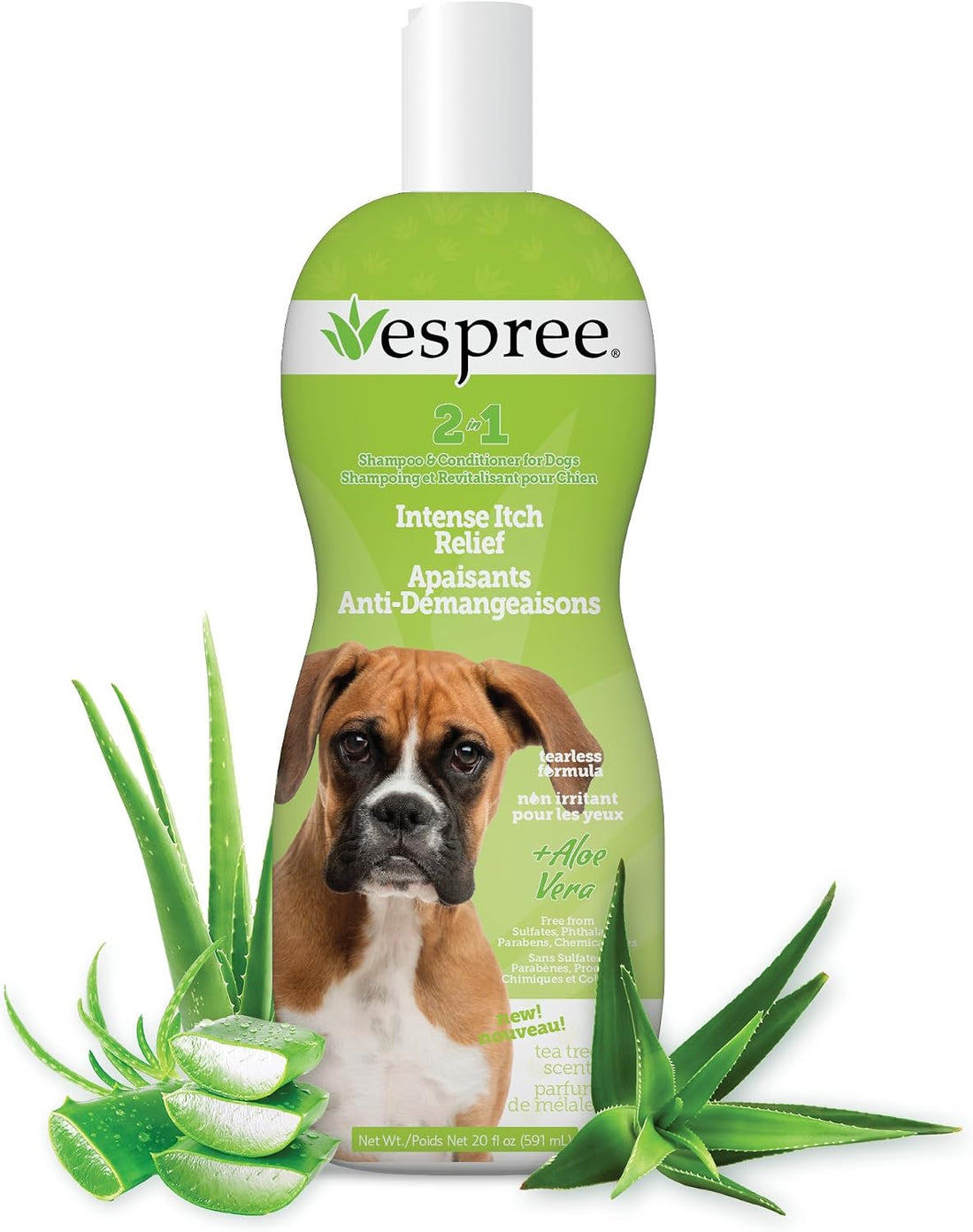 Espree Intense Itch Relief Dog Shampoo & Conditioner, Dog Itch Relief