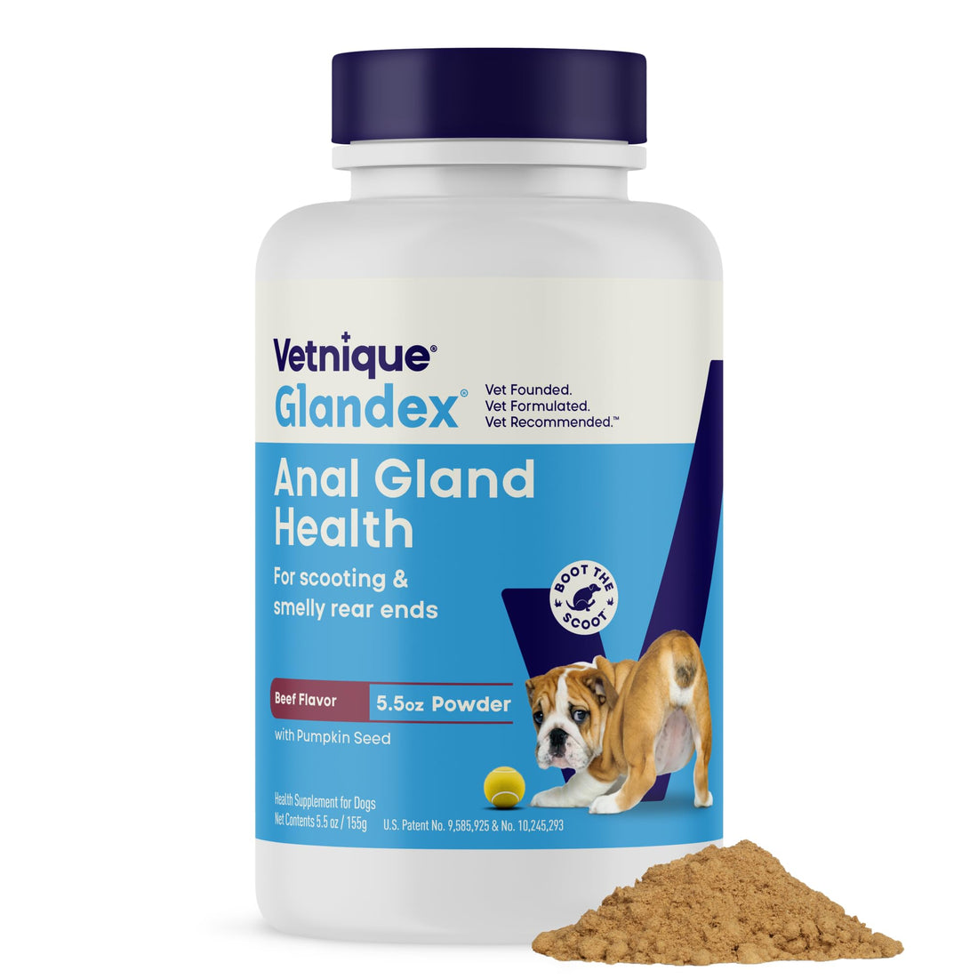 Vetnique Glandex for Dogs Anal Gland Powder