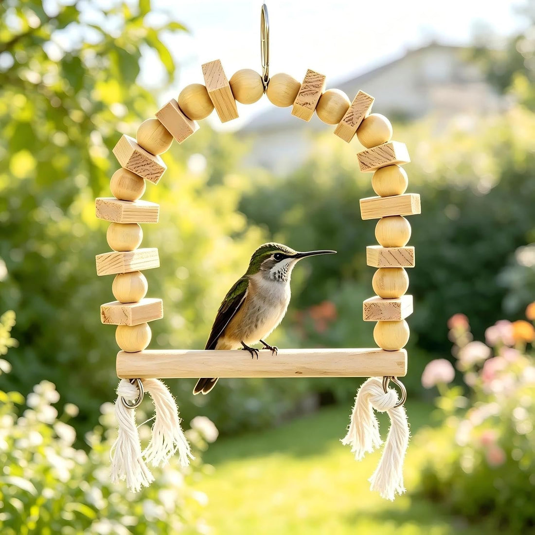 Hummingbird Swing for Outdoors Hanging