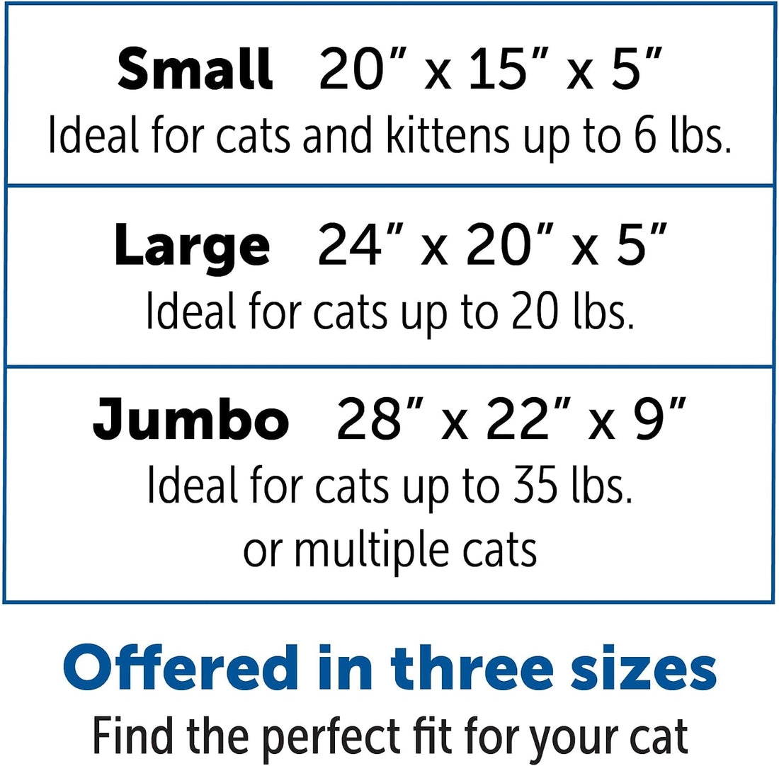 KittyGoHere Senior Cat Litter Box, Large Litter Pan, Beach Sand