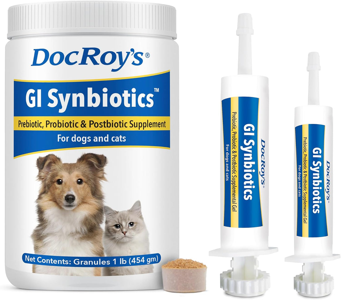 Doc Roy's GI Synbiotics Prebiotic & Probiotic Granules for Dogs & Cat