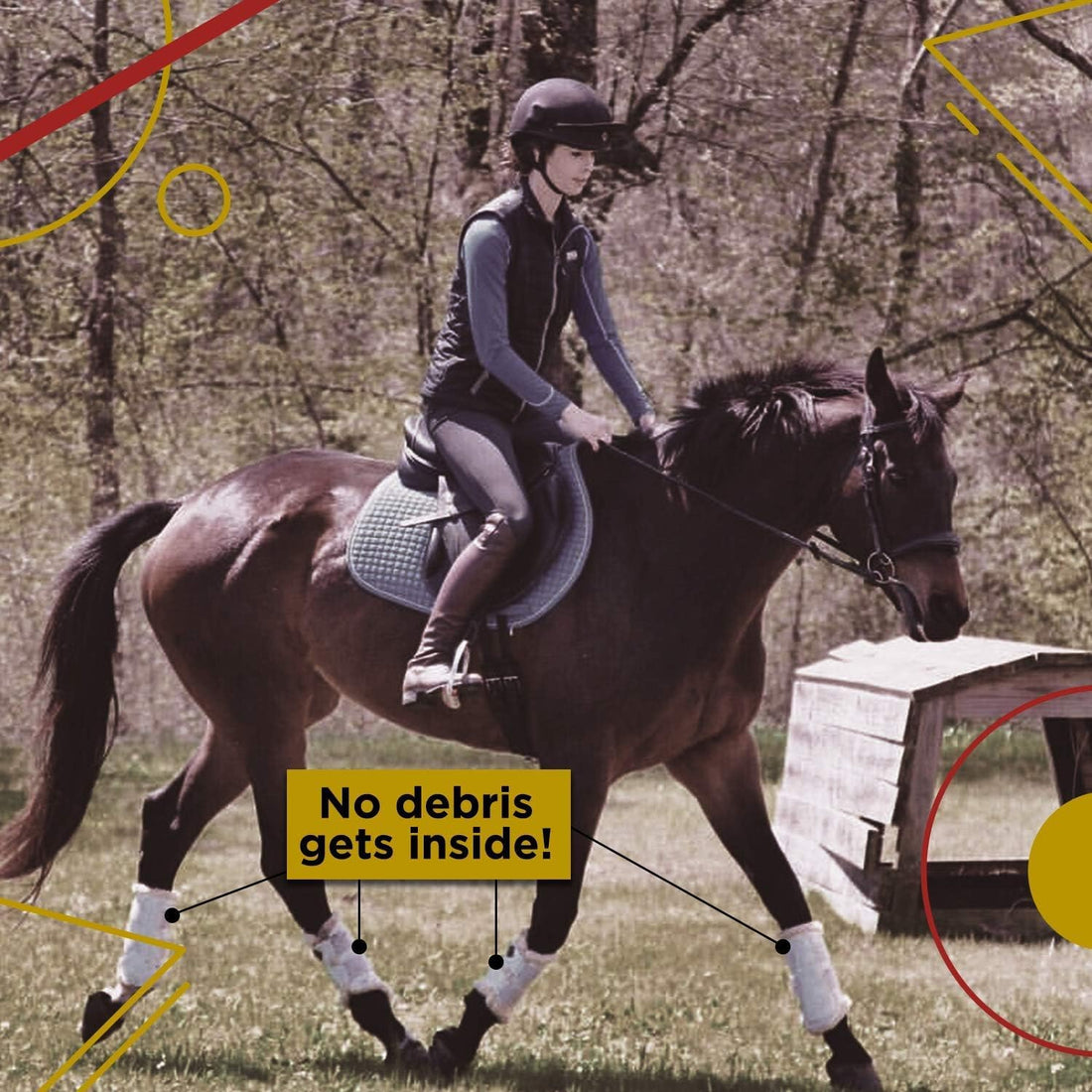 Kavallerie Classic Tendon Boots, Impact-Absorbing Material