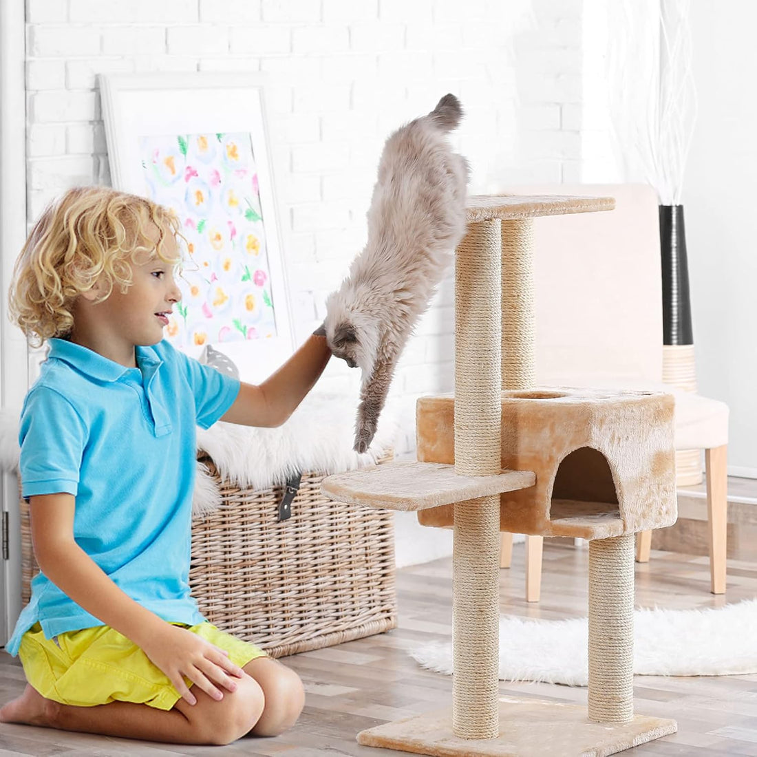 PETUOL 4 PCS M8 Cat Scratching Post Replacement