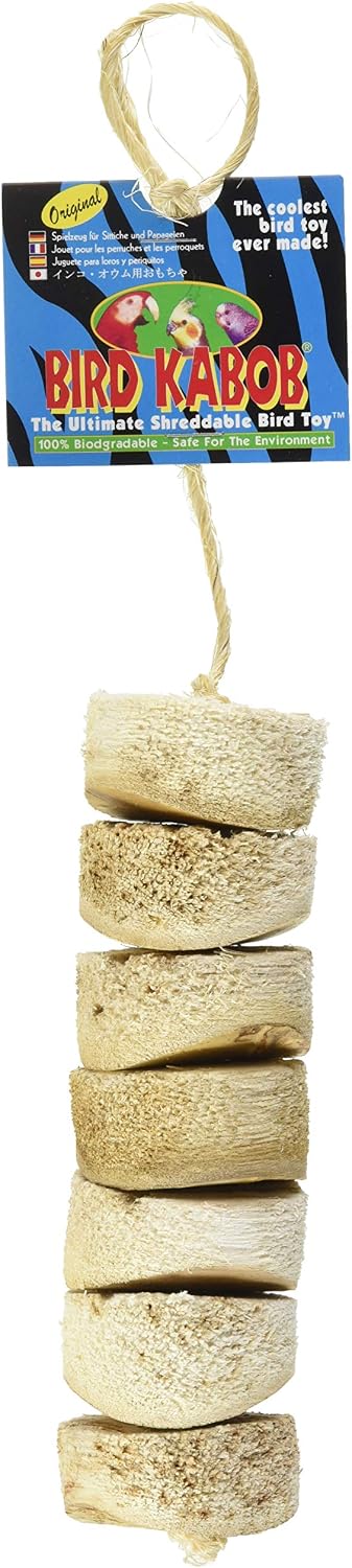 Wesco Pet Original Bird Kabob Shreddable Bird Toy