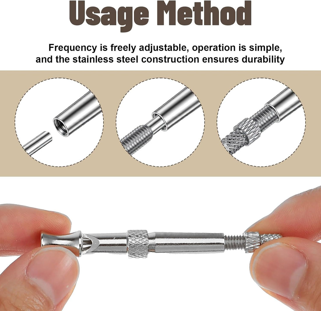 2 Pack Dog Whistle to Stop Barking, Dog Whistle Training Set