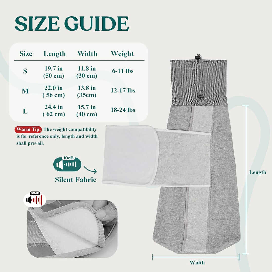 Supet Cat Grooming Wrap for Cutting Nails
