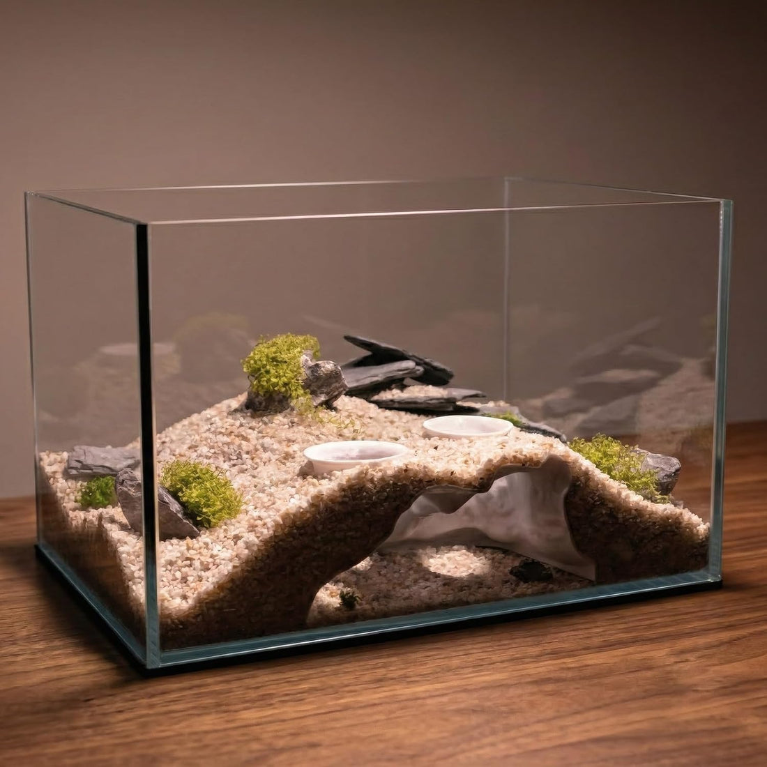 Corner Tunnel Aquarium Cave, Fish Hideout for Aquarium Decor