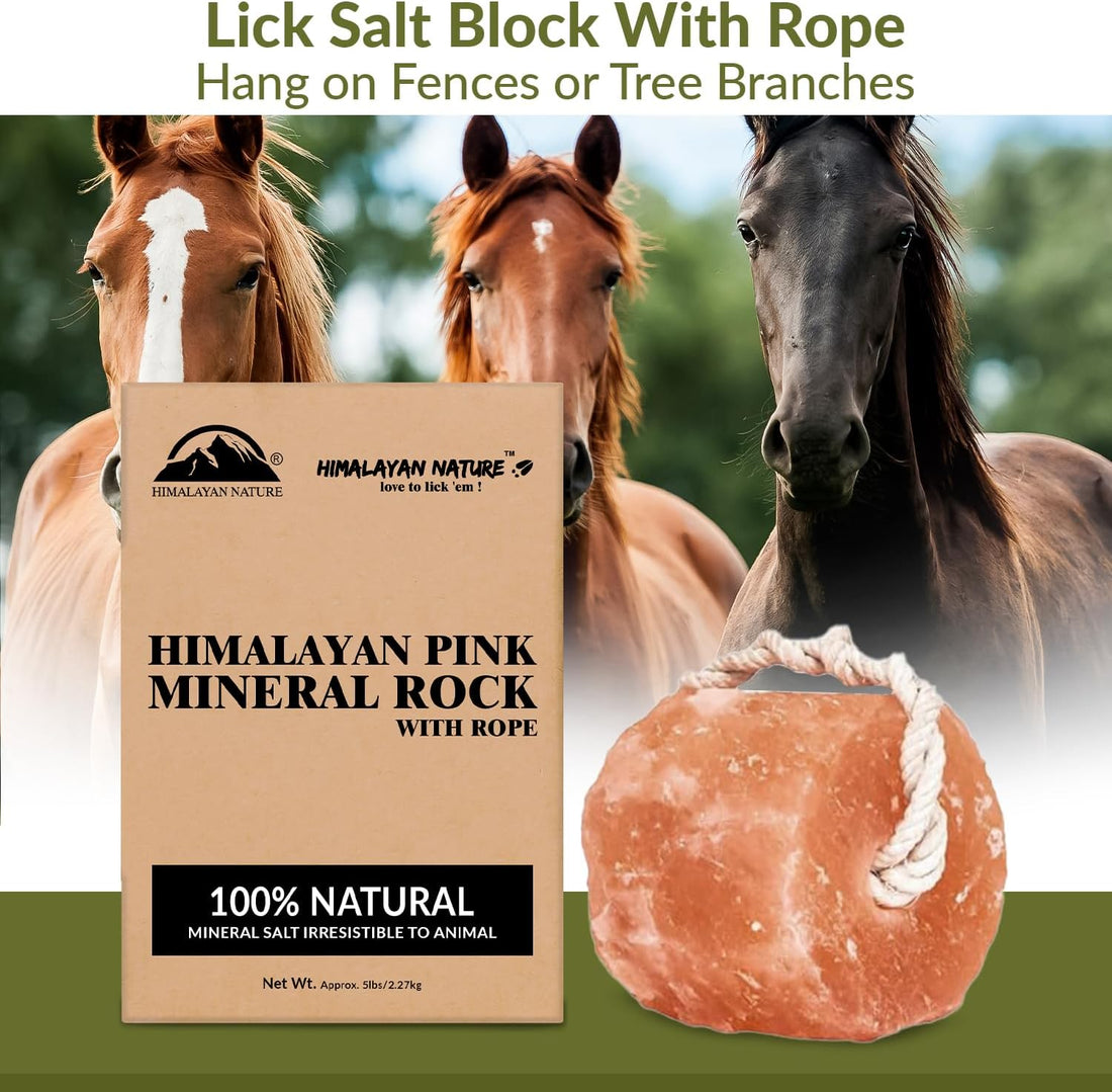 Animal Licking Salt Mineral Rock,100% Natural Rock Salt