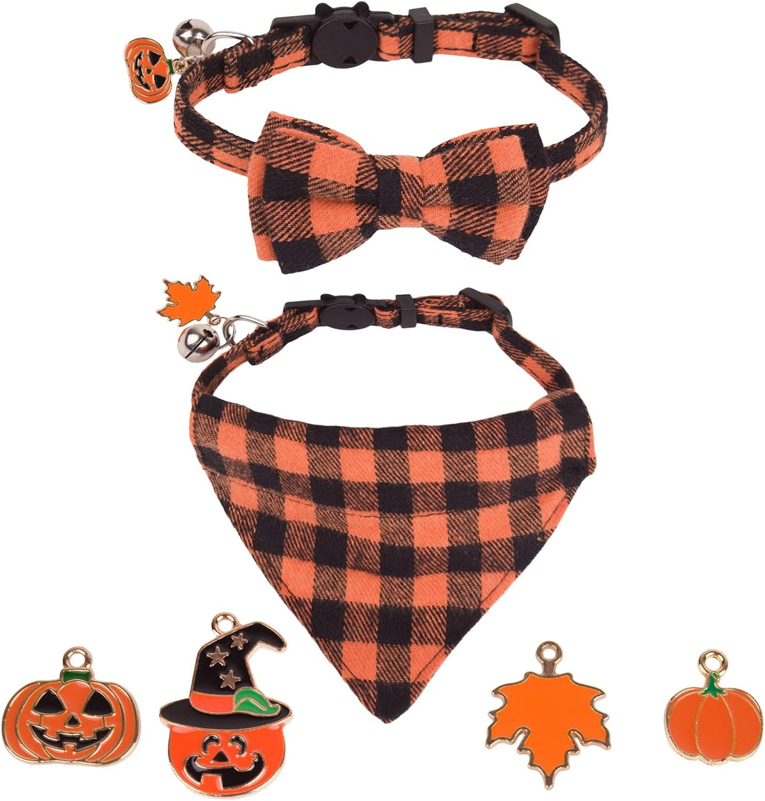 ADOGGYGO Halloween Cat Collar Breakaway