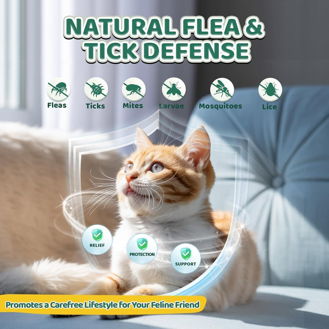 Flea and Tick Prevention for Cats Chews
