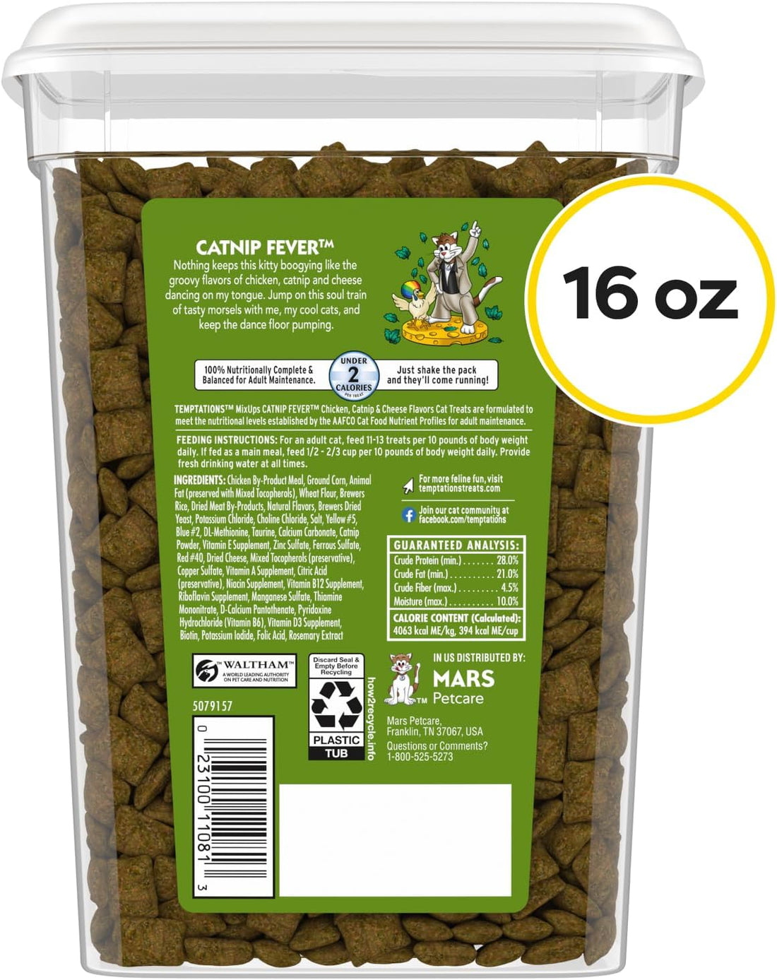 Temptations Cat Treats, Classic Crunchy and Soft Cat Treats