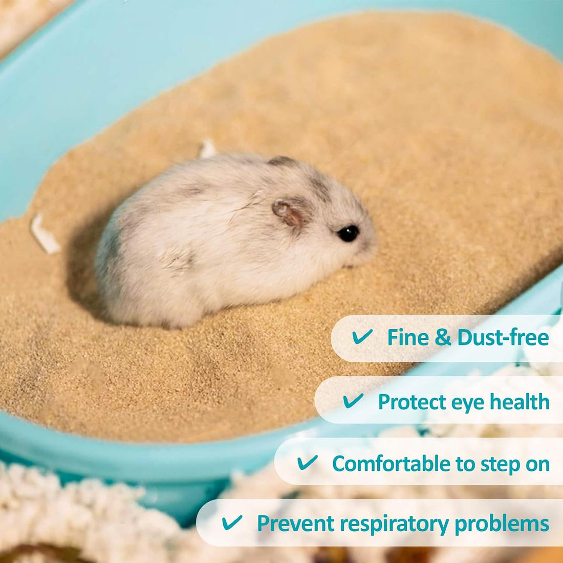 Sukh Hamster Desert Sand - Coarse Bedding Sand