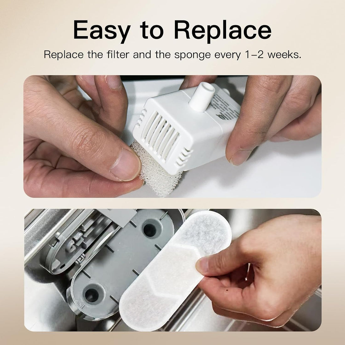Speedeer Official 8 Packs Replacement Filters & Pre-Filter Sponges