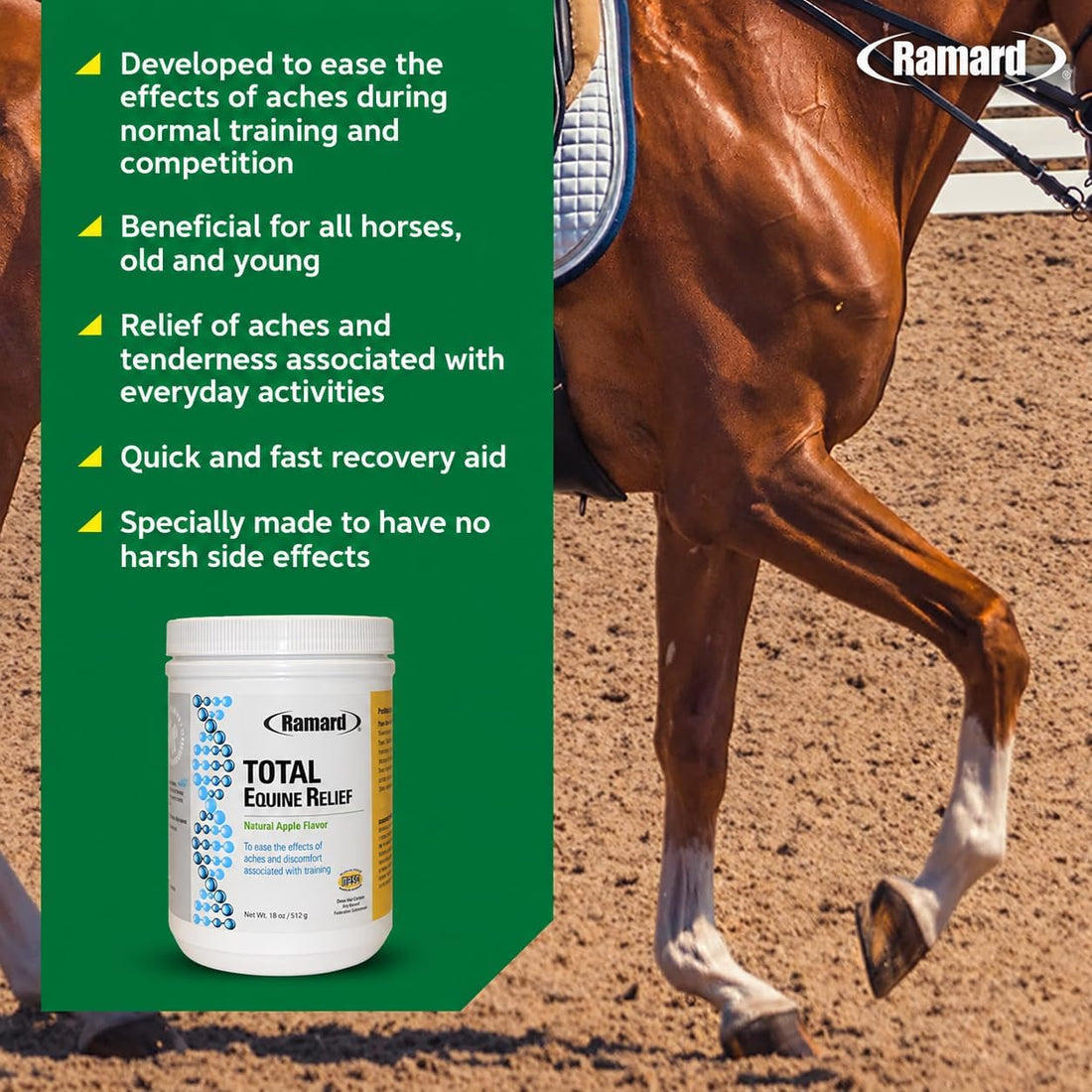Ramard Total Equine Relief - Total Horse Joint Supplement for Total