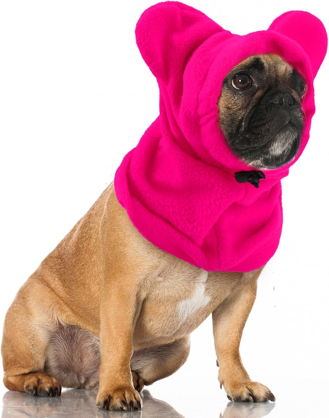 Winter Dog Hat Ear Muffs Pet Neck Warmer Hood with Ears