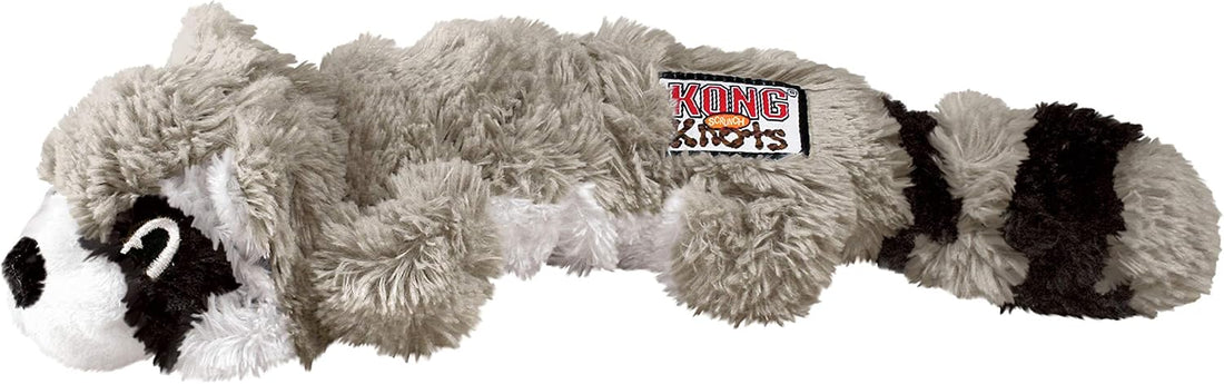 KONG Scrunch Knots Plush Dog Toy with Knotted Rope