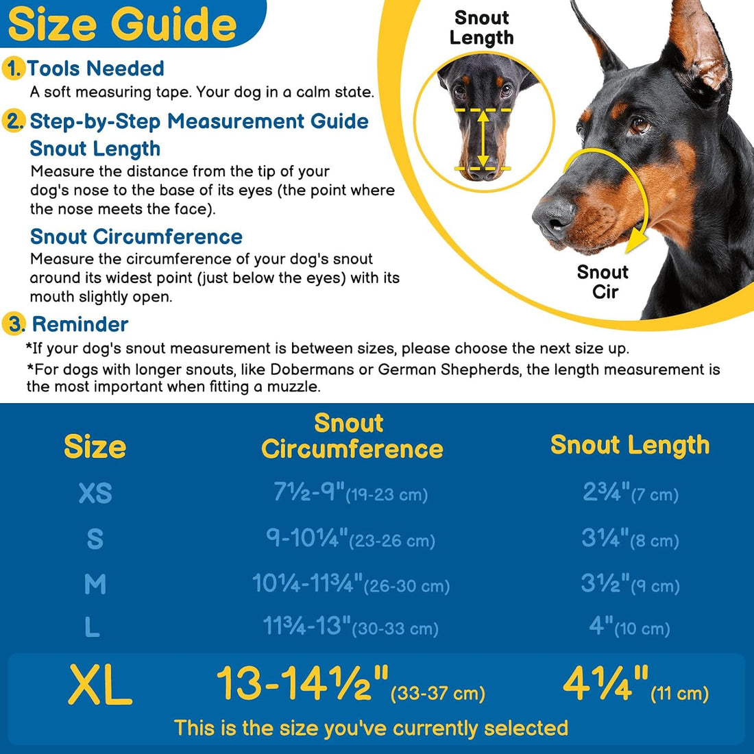 BARKLESS Basket Muzzle for Dogs