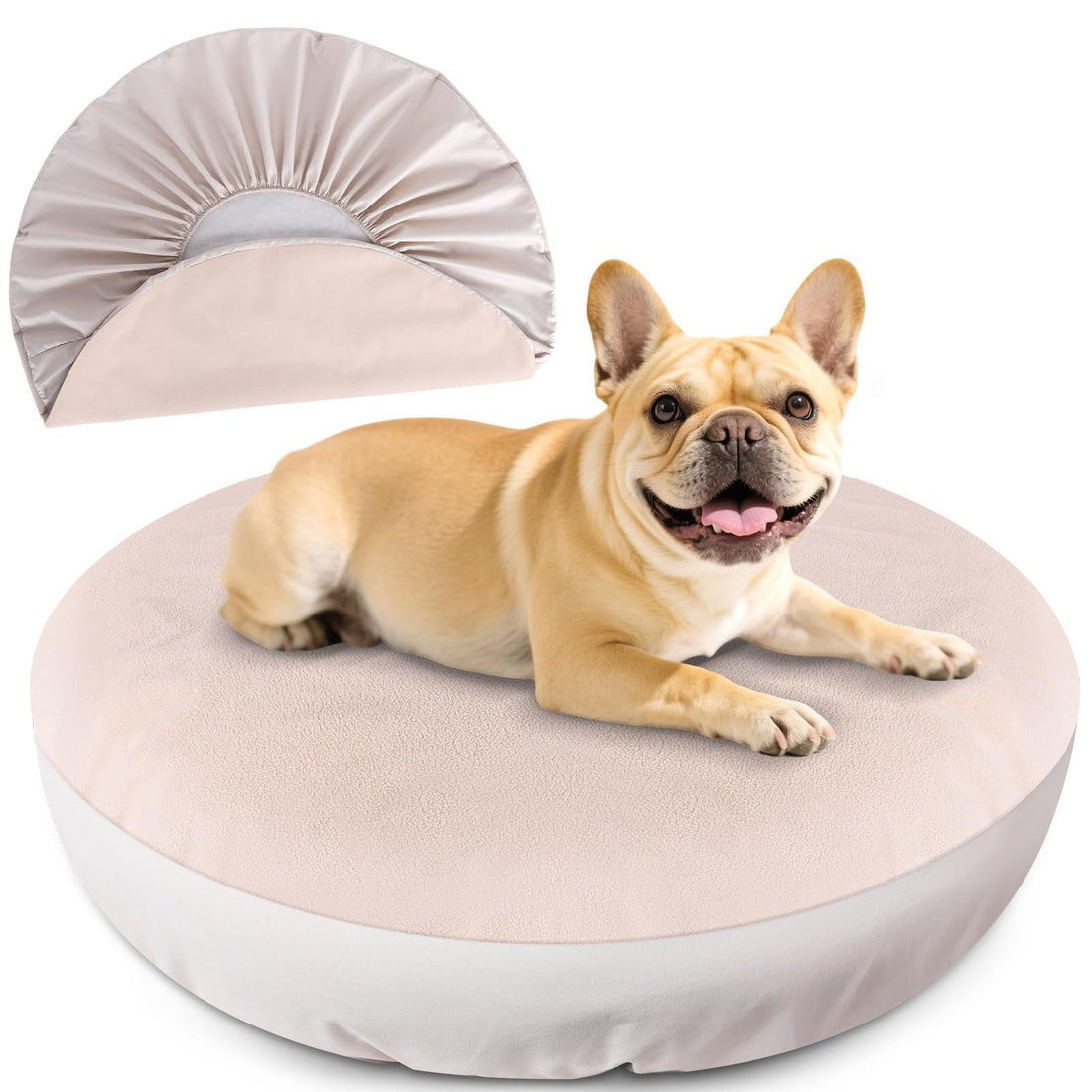 ALWZ-RDY Dog Bed Covers Replacement Washable for Round & Donut Dog