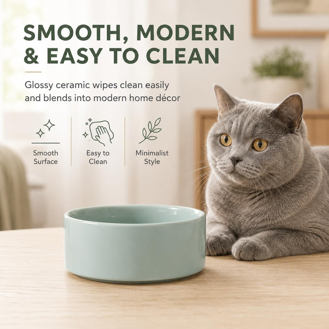 Havniva Cat Bowls Water Bowl Set of Two