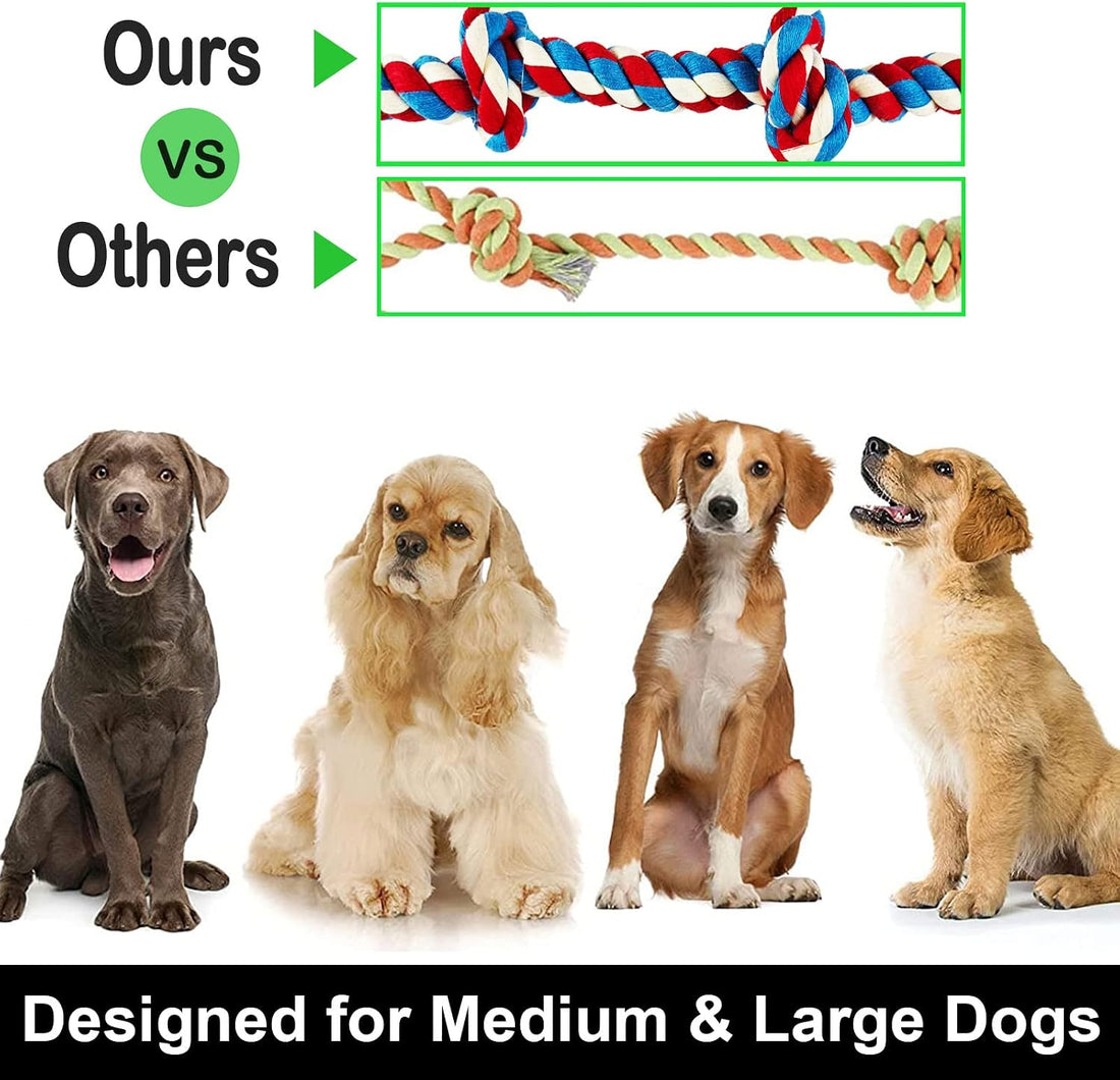 LosFong Large Dog Chew Toys for Aggressive Chewers