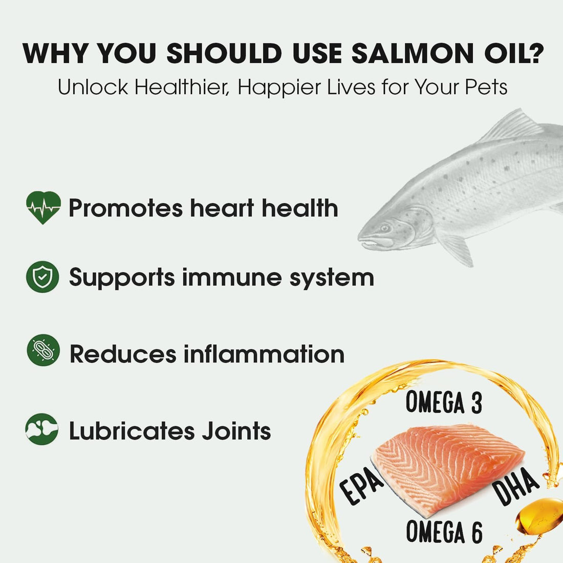 Iceland Pure Salmon Oil | Unscented Pharmaceutical Grade