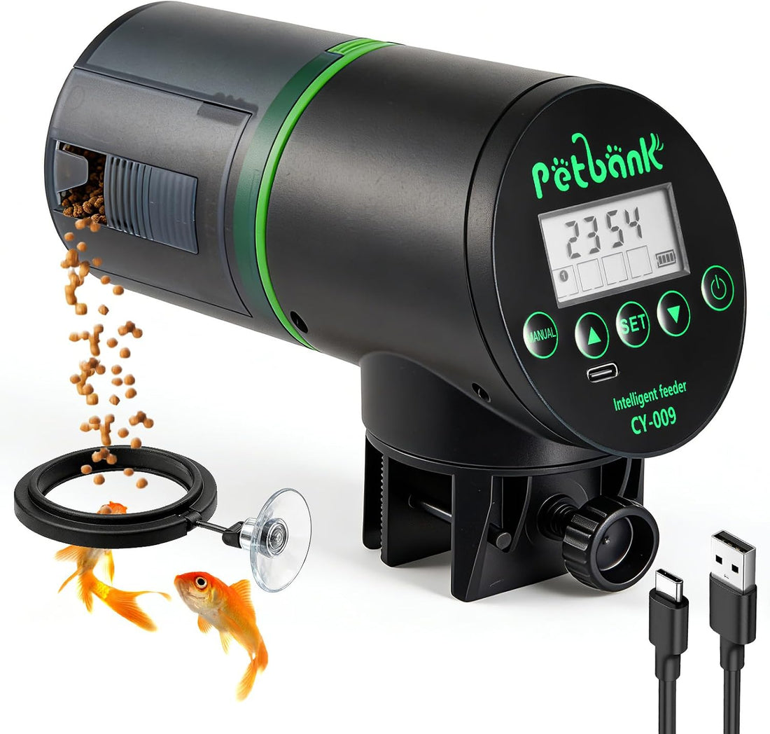 Automatic Fish Feeder for Aquarium Easy Setup & 4 Timers