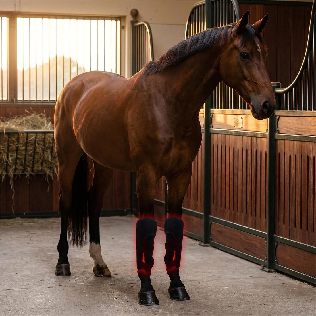 Horse Red Light Therapy Wrap Boot, 660nm 850nm, 3000mAh