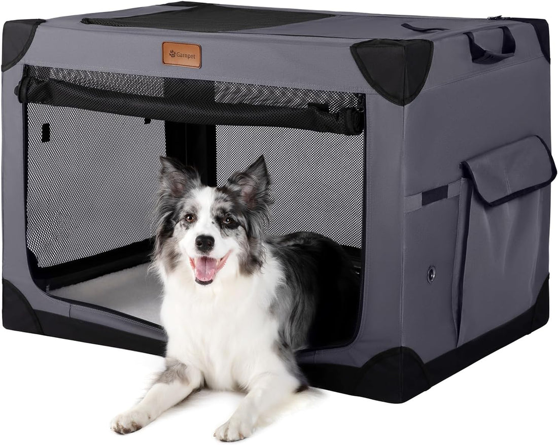 Garnpet Soft Dog Crate for Medium Dogs