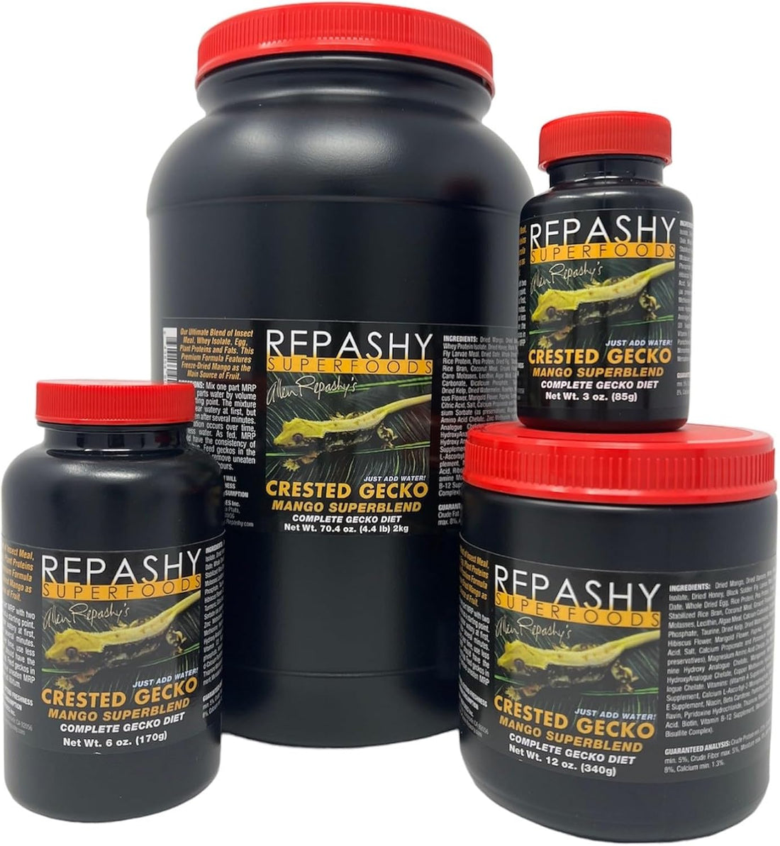 Repashy Crested Gecko Mango Superblend 6 oz Jar