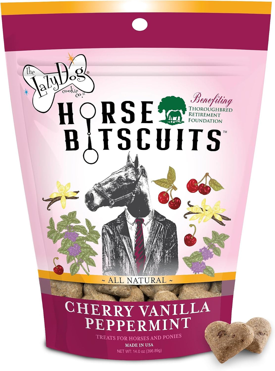 The Lazy Dog Cookie Co. Bitscuits, Horse Treats, Alfalfa