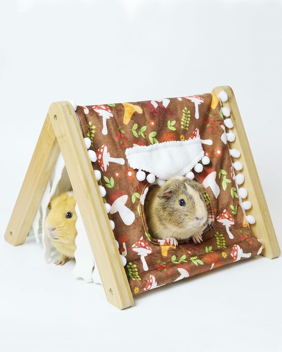 Guinea Pig House, Bamboo Hideout with Window