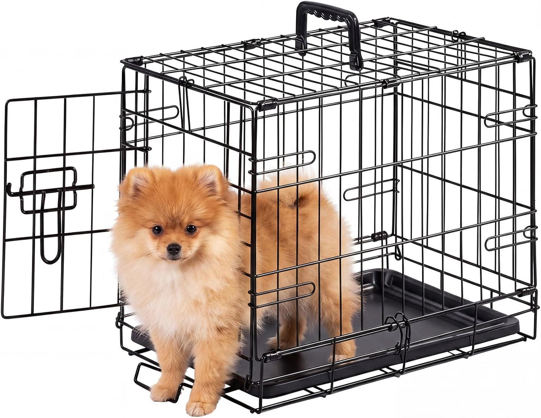 Sweetcrispy 36 Inch Dog Crate, Medium Dog Cage