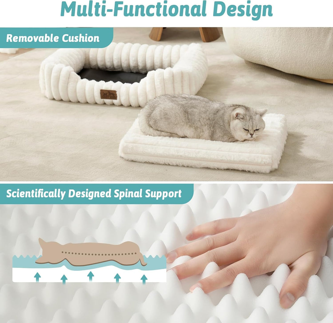 Orthopedic Dog Bed for Small Dogs & Cats