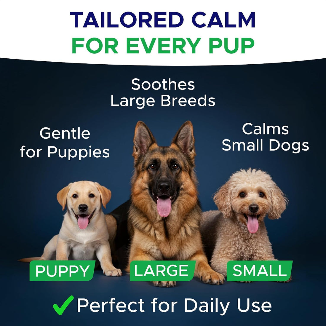 GOODGROWLIES Melatonin for Dogs to Sleep 6mg - Doggie Sleep Aid Treats