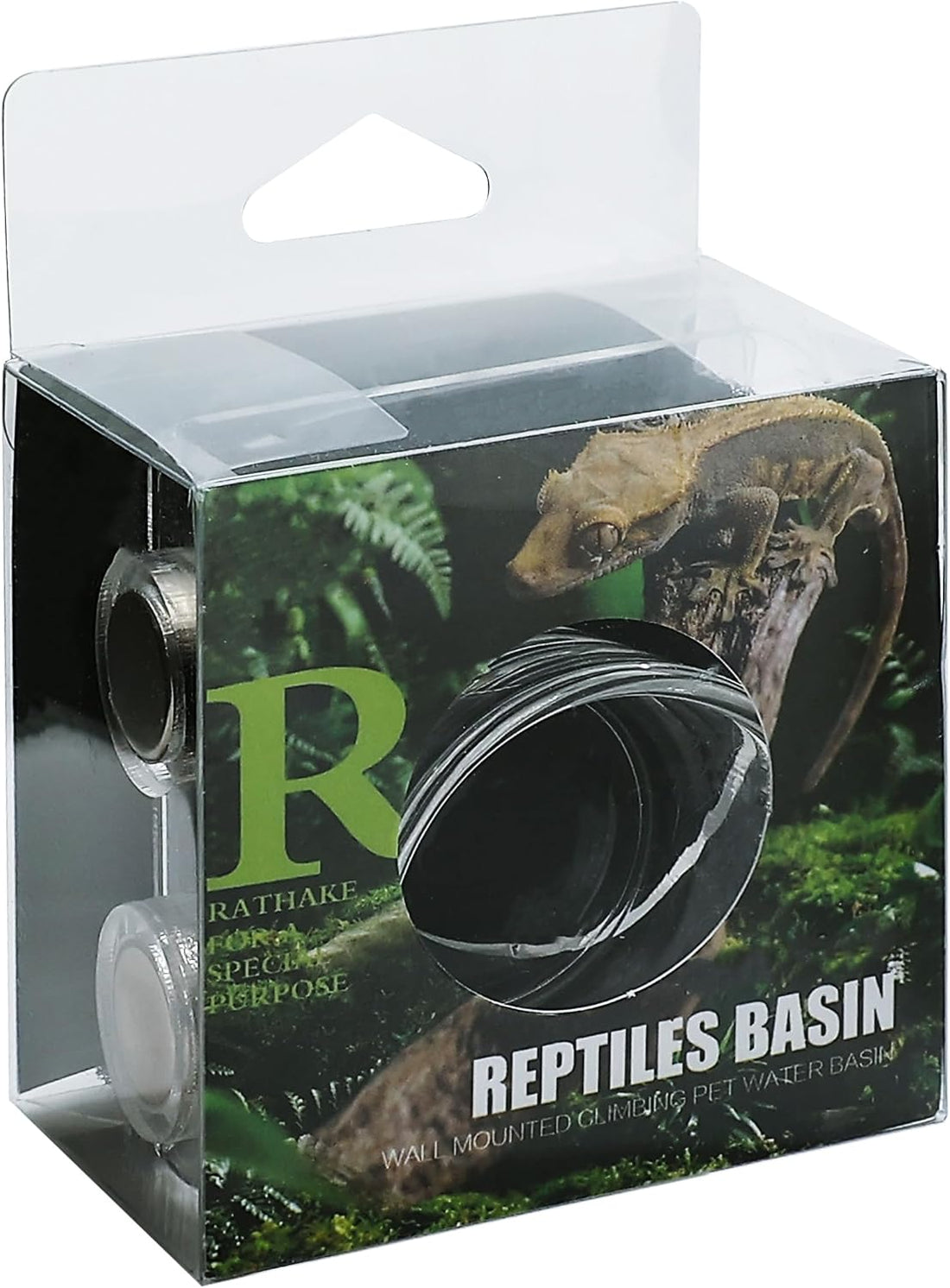 Magnetic Reptile Ledge - Acrylic Feeding Platform for Geckos & Spiders