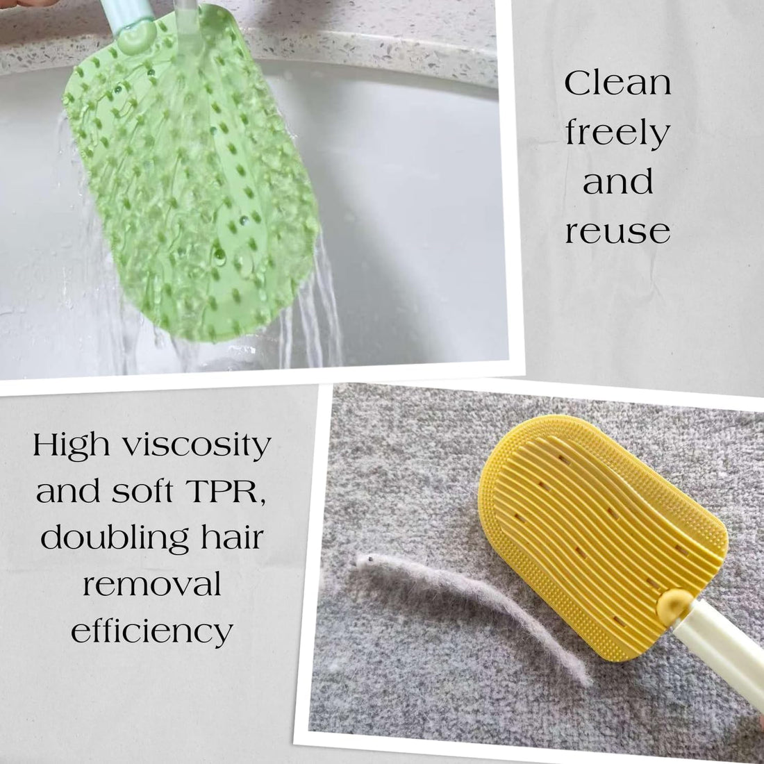 Soft Cat Brush,Cat Brush for Shedding,Pet Bath Brush(3pcs)