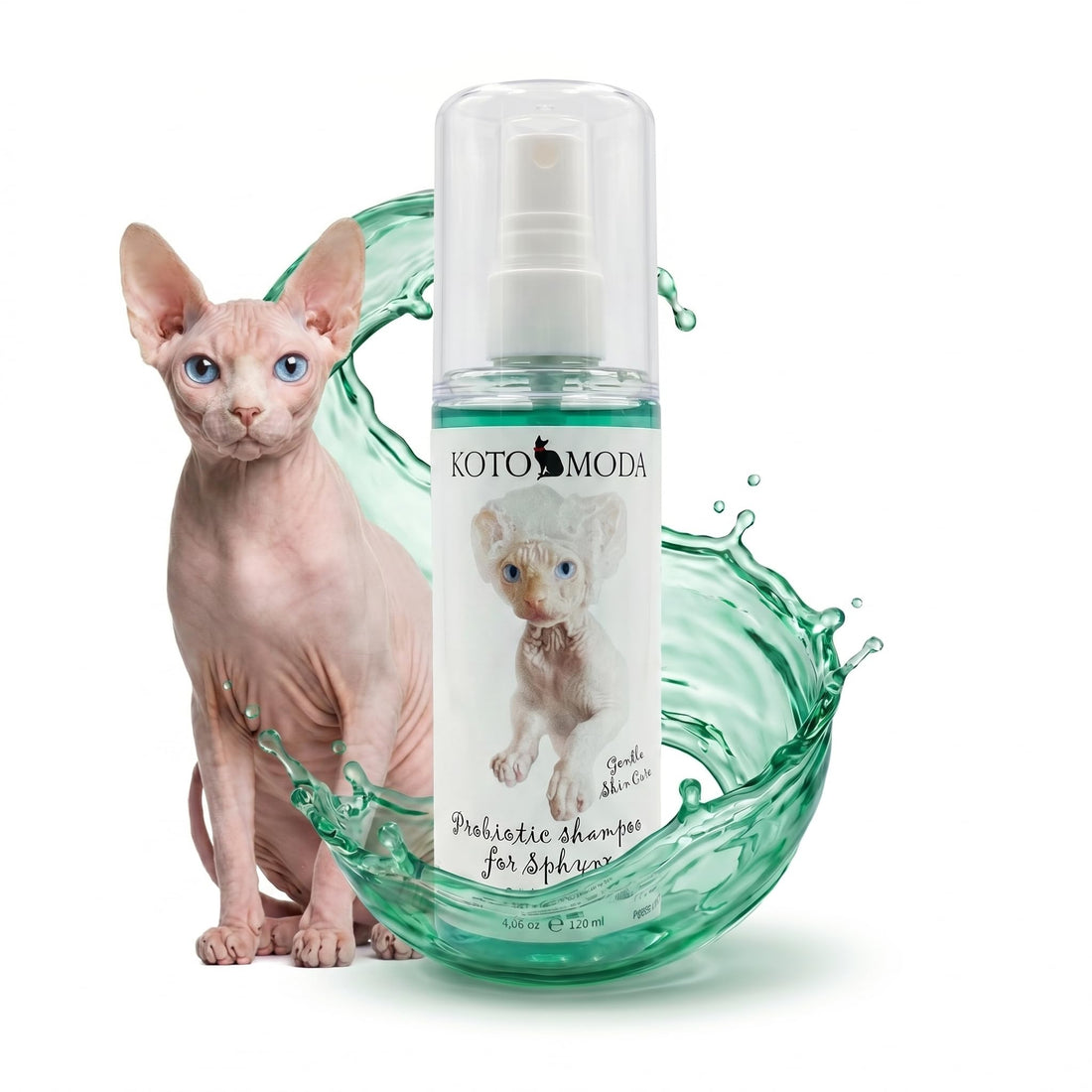 Kotomoda Probiotic Shampoo for Sphynx Cats
