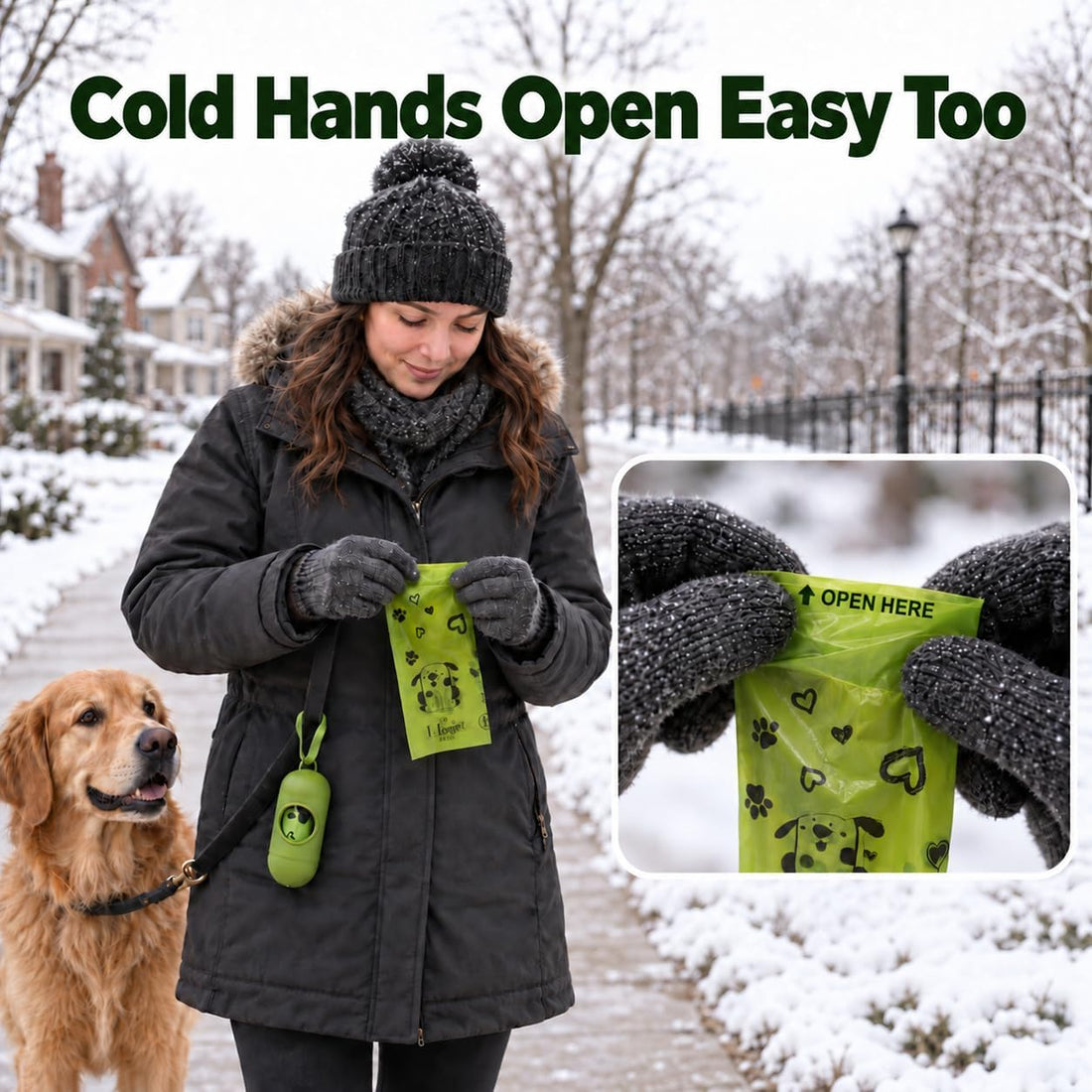 Yingdelai Dog Poop Bag Biodegradable