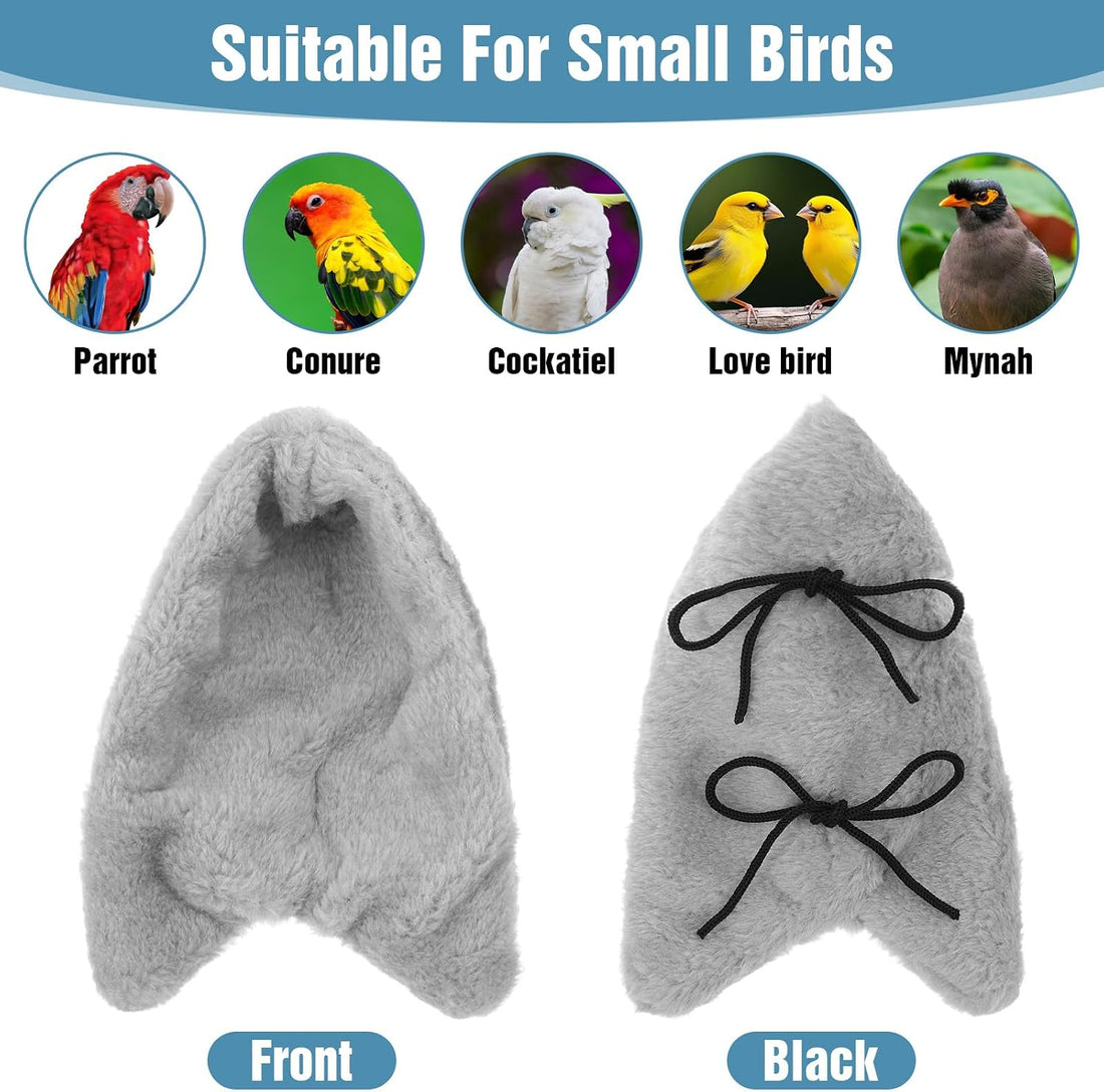 Xyembu Comfort Corner Fleece Bird Blanket for Cage Cuddle Nest