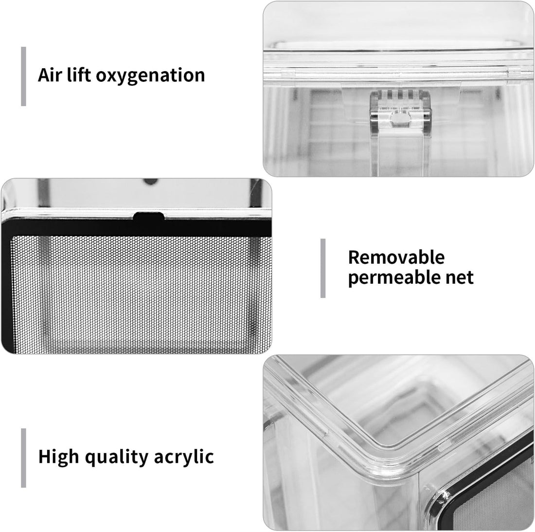 Saim Breeder Box for Fish Tank,Isolation Box,Hanging Aquarium