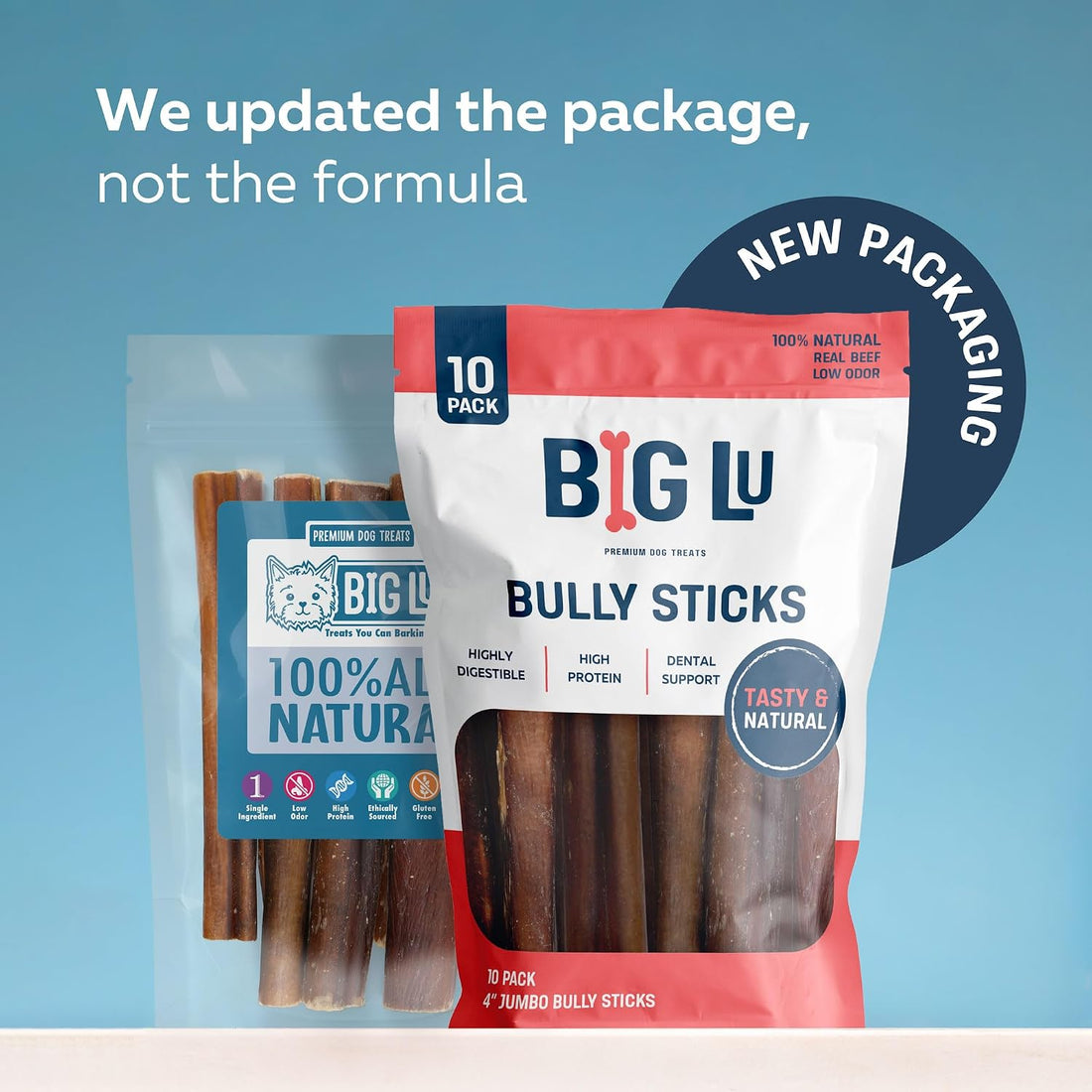 Big Lu – Whole Pig Ears for Dogs, 12 Count