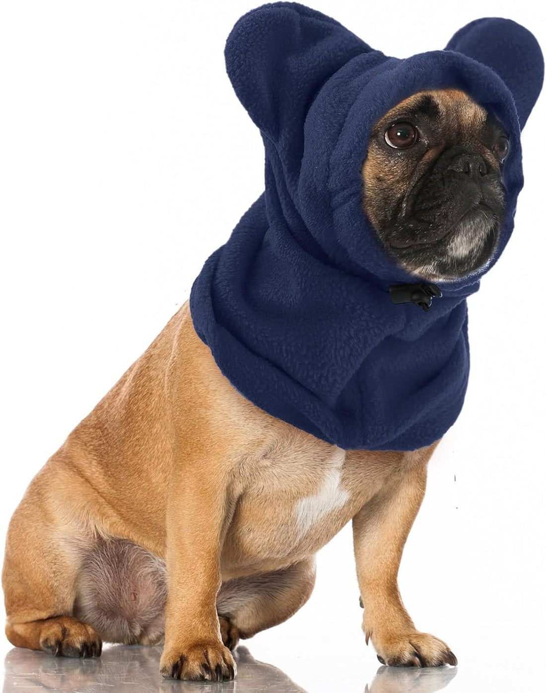 Winter Dog Hat Ear Muffs Pet Neck Warmer Hood with Ears