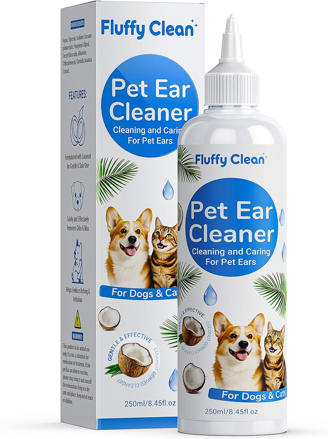 Dog Ear Cleaner - Pet Ear Wash