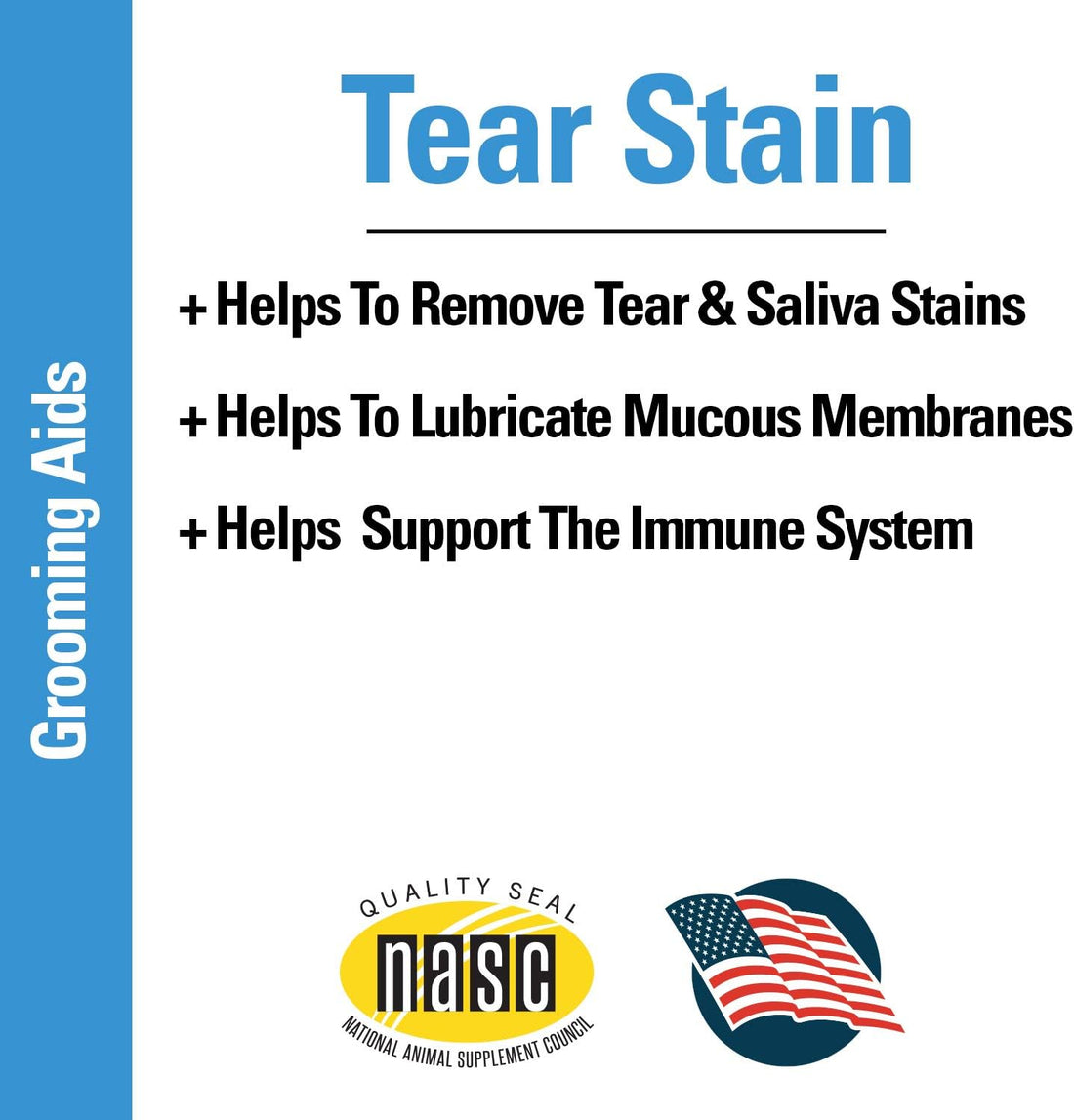 Vet Classics Tear Stain Supplements for Dogs & Cats – 65 Ct