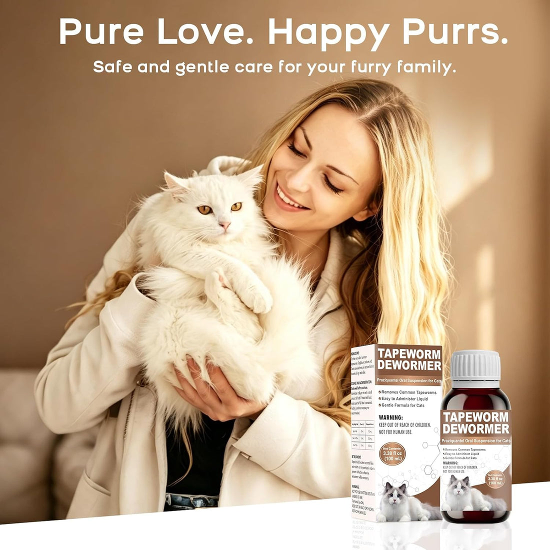Tapeworm Dewormer for Cats and Kittens