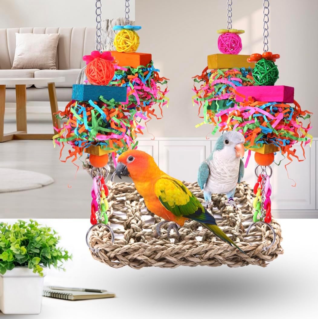 Parakeet Toys Bird Toys Conure Toys Birdcage Stands Bird Foraging